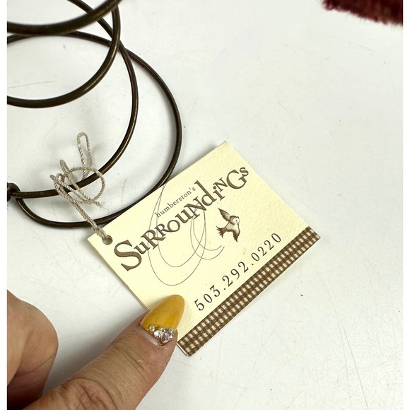 Vintage Snowman On A Spring With Candy Cane Christmas Winter Piece Sculpture - Picture 5 of 14